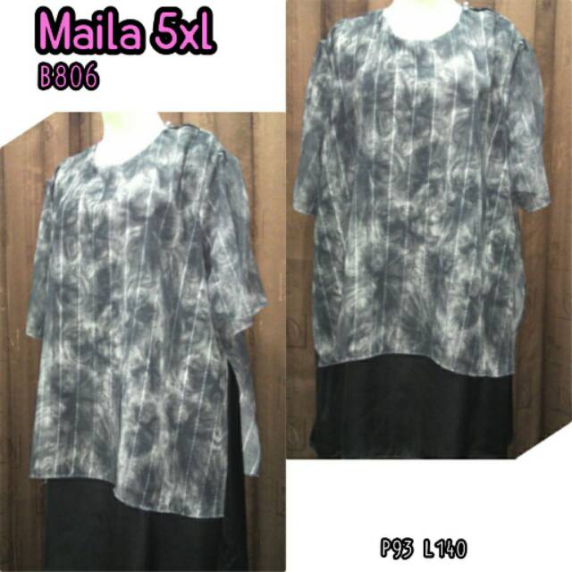 blouse maila bigsize 5xl