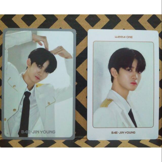 WANNA ONE KIHNO WORLD TOUR PHOTOCARD BAE JINYOUNG (SET)