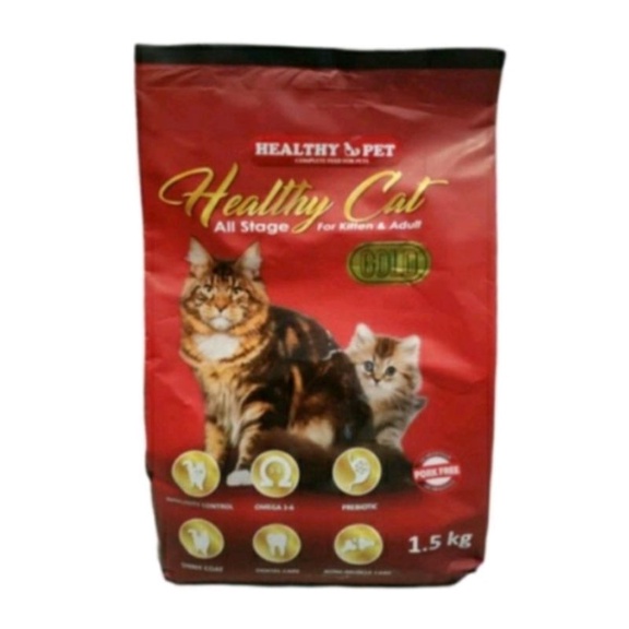 Healthy Pet Gold Dry Cat 1,5 Kg Freshpack