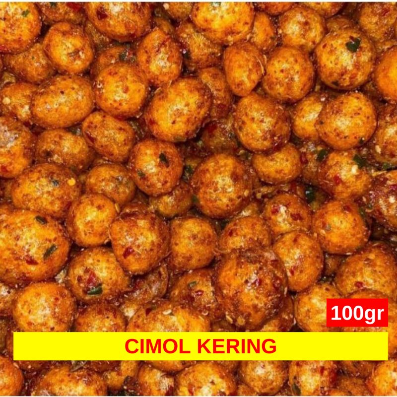 

Cimol Kering Cimolring Cimol Goreng 100gr