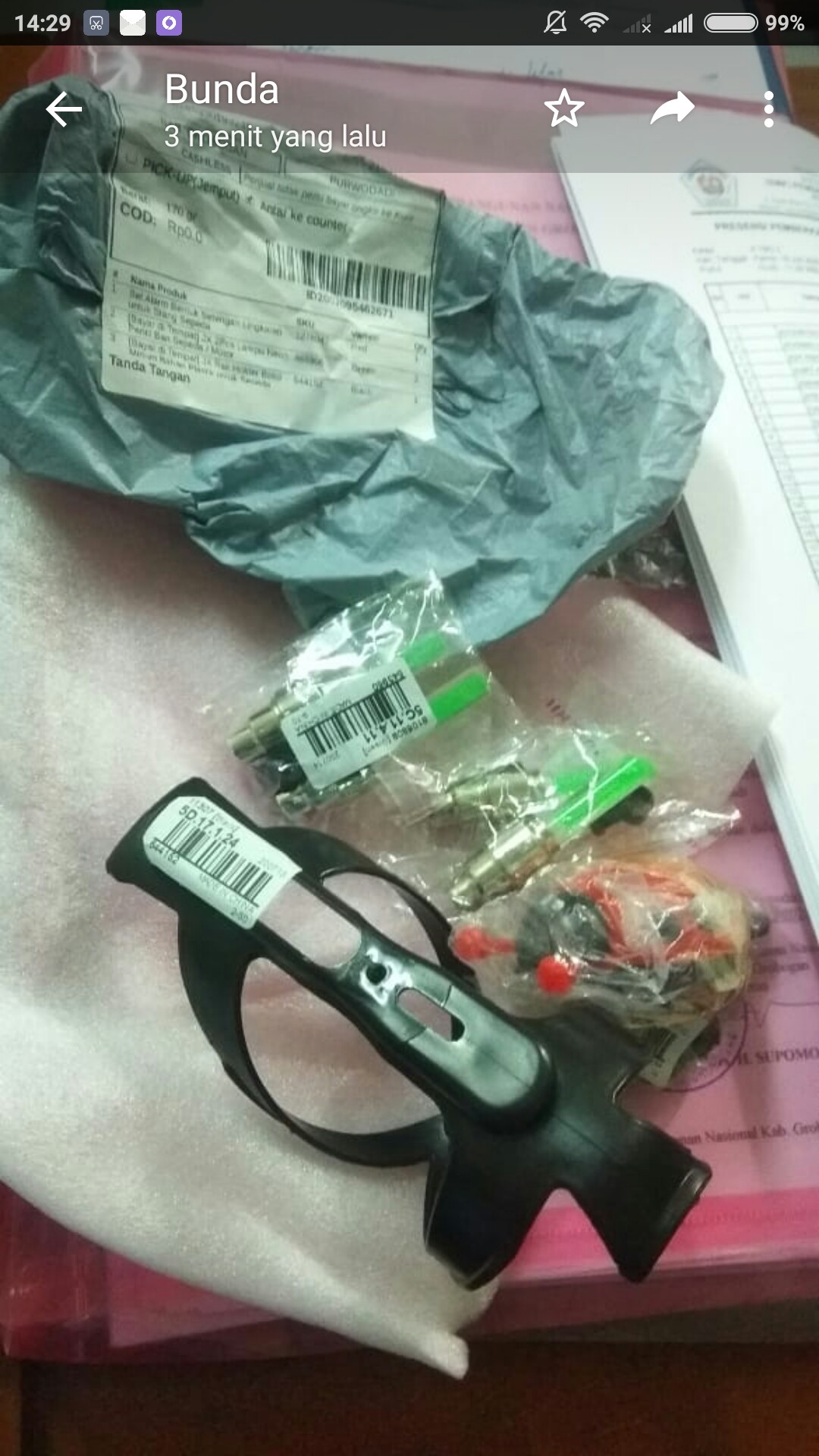 [bayar Di Tempat]  Jx   Rak Holder Botol Minum Bahan Plastik Untuk Sepeda