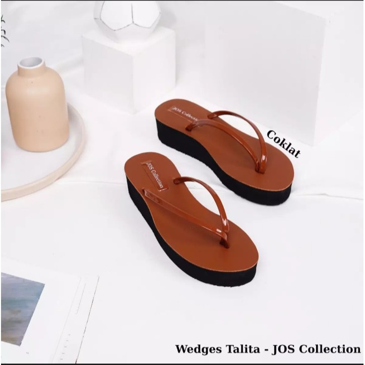 SANDAL WEDGES WANITA TERBARU/Sendal Wedges Termurah