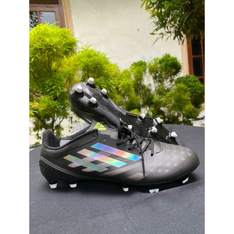Sepatu Bola Adidas X99 Black List Chroome FG