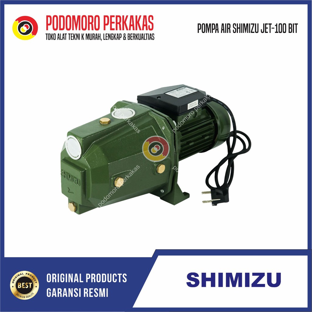 Pompa Air SHIMIZU JET-100 BIT / JET 100 BIT