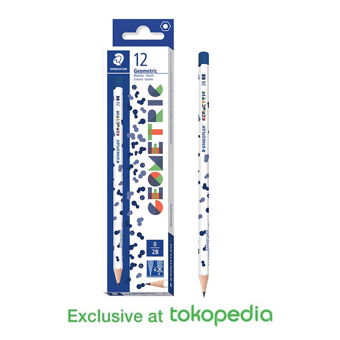 

JUAL STAEDTLER PENSIL GEOMETRI 2B - BIRU