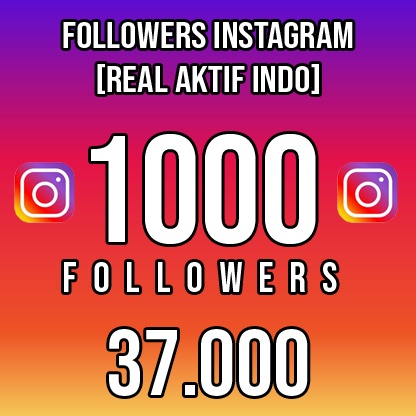 FOLLOWERS INSTAGRAM INDO PROMO MURAH