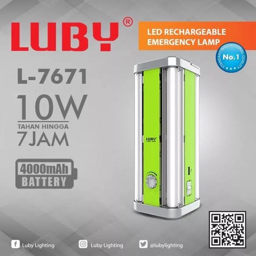 LAMPU EMERGENCY LUBY L-7671