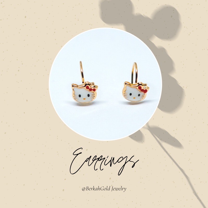 Anting Hook Anak/Bayi Character Cet