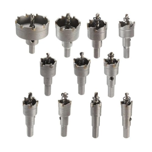 PROMO KHUSUS HARI INI!!! YUKIDO Hole Saw TCT HoleSaw Carbide TCT untuk Stailess baja Pembolong Besi 14MM - 50 MM