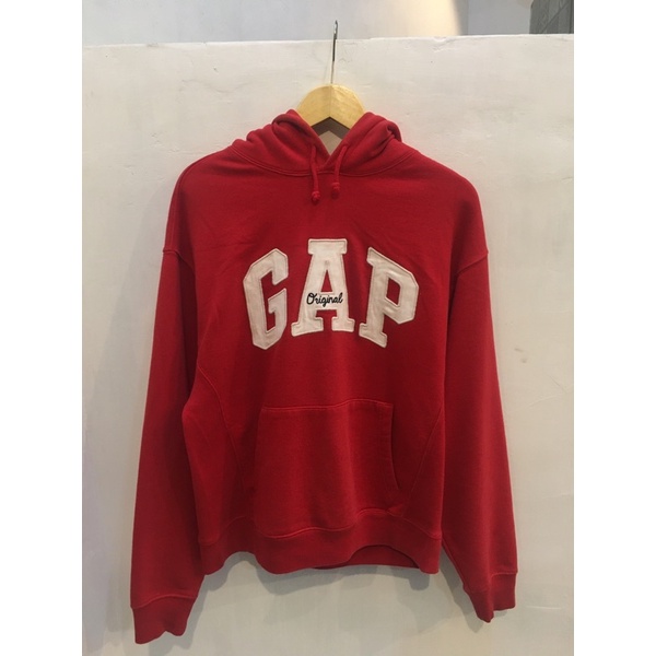 HOODIE GAP MERAH ORIGINAL
