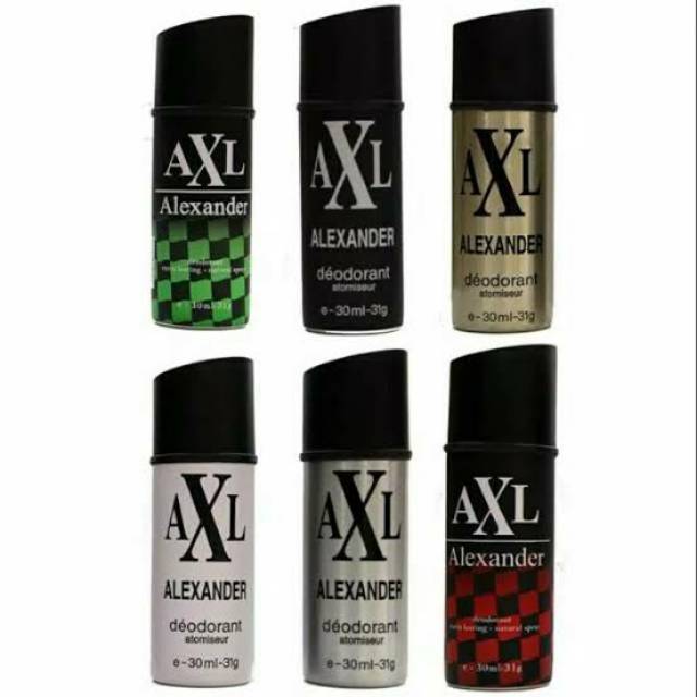 AXL Alexander 30 ml & 150 ml - Parfum Pria