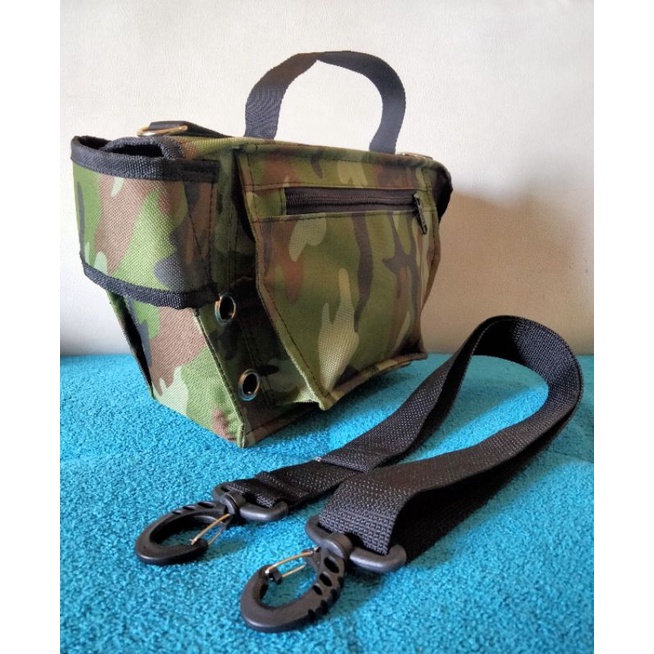 TAS AYAM HUTAN PIKAT LORENG HIJAU 02