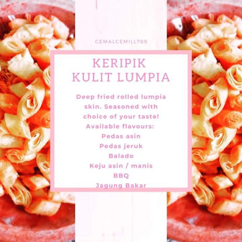 

keripik kulit lumpia