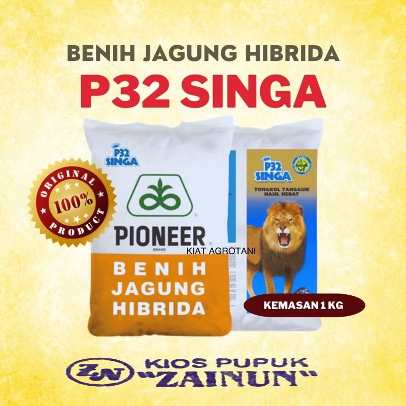 Jual Benih Jagung Hibrida Pioneer 32 Isi 1 KG -Repacking- | Shopee ...