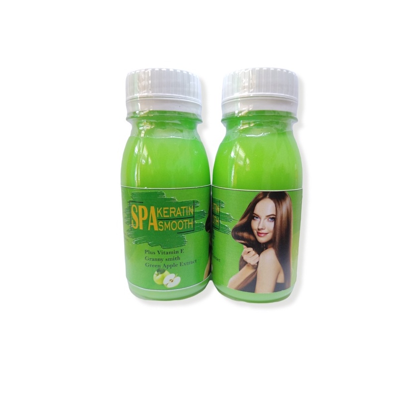 SPA KERATINE SMOOTH kemasan botol 80 gr HAIR MASK