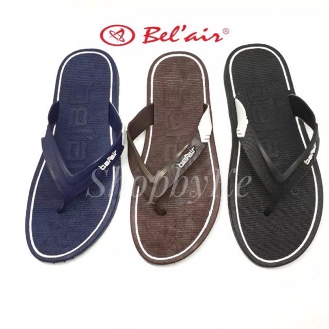 Sandal Japit Pria Tipe Samurai merk Bel Air Warna Hitam Biru Coklat Size 39-43