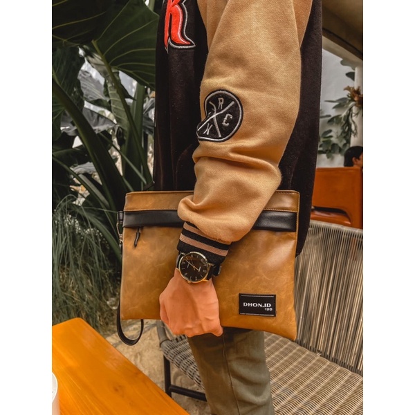 READY STOCK Dhon id Clutch bag tas pouchbag tas handbag pria tas kondangan pria keren