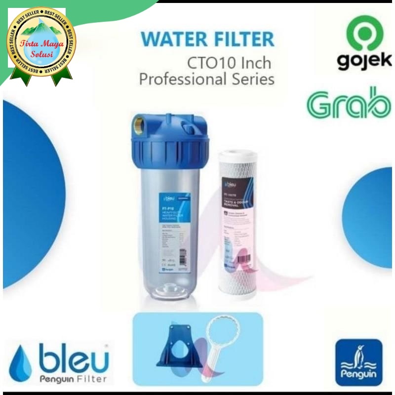 Filter air 10 inch PENGUIN PBF-10 CTO PRO water filter premium original penguin
