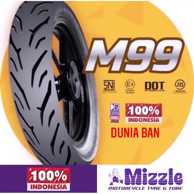 Ban Motor Mizzle M99 110/90-12 Tubeless Matic