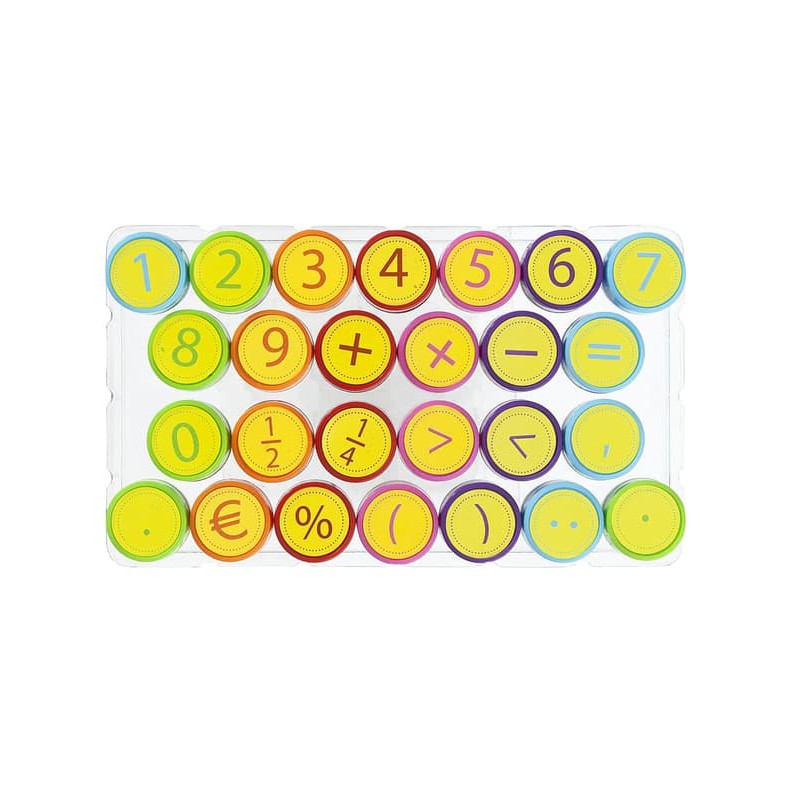 

Pita Label Printer Casio - Tinta Pilot - Label Cetak Harga Stempel Angka - Number Stamp For Kids