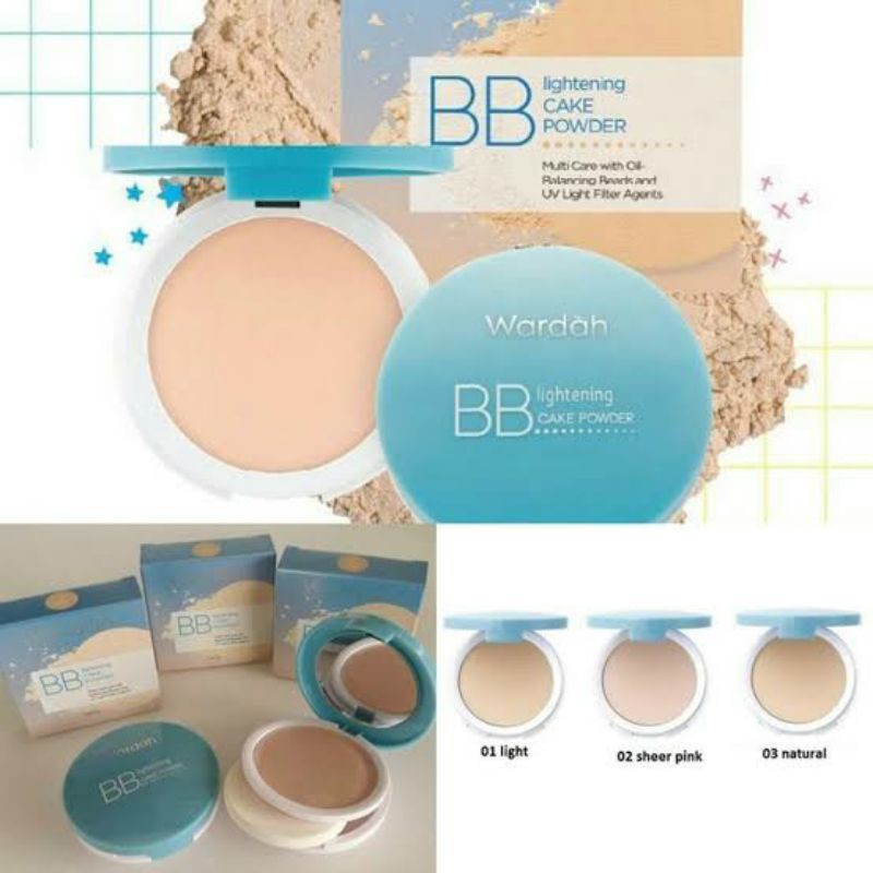 WARDAH BB LIGHTENING CAKE POWDER