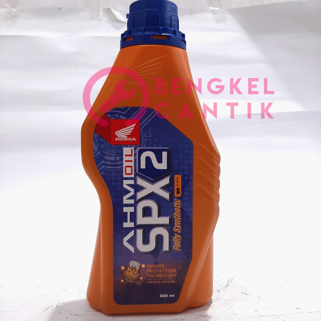 oli mesin SPX2 matic honda fully syntheic  0,8L ori original