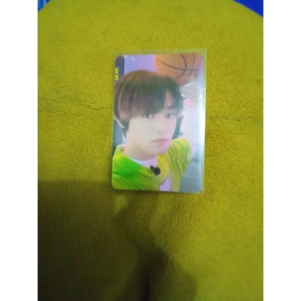photocard chenle trading card basket