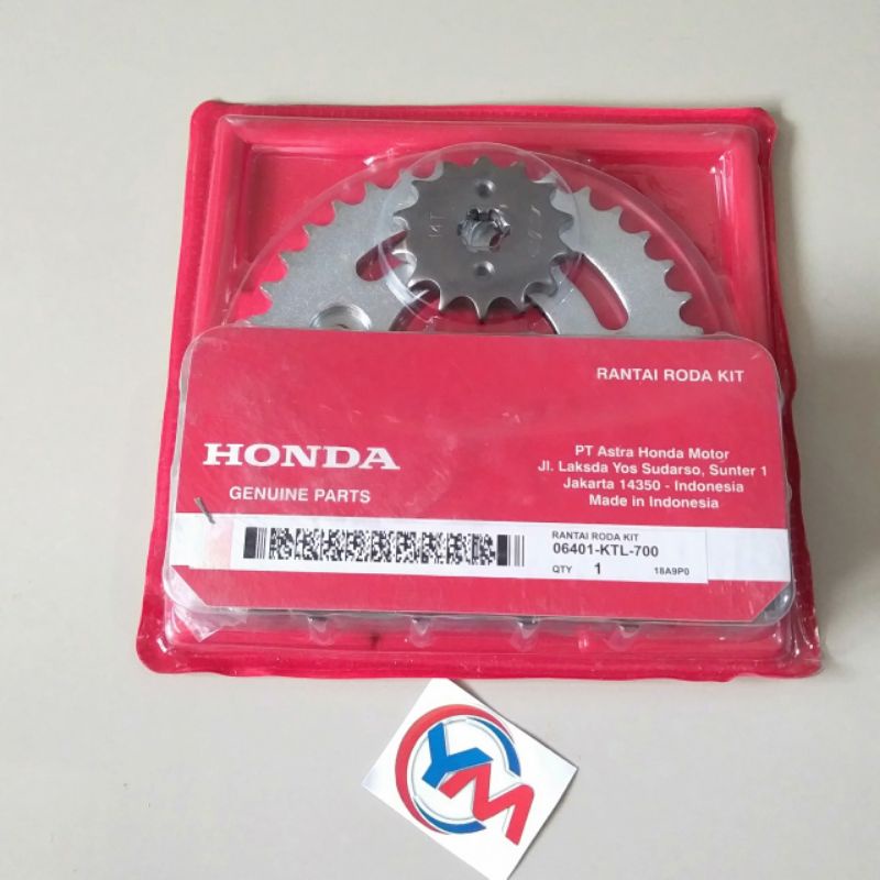 Gear Set Honda KTL REVO Lama