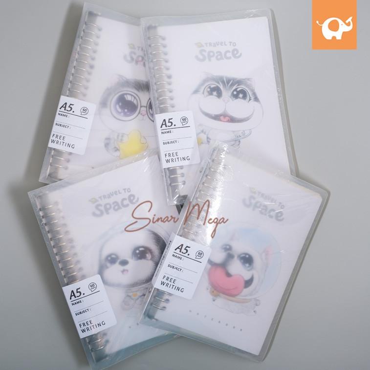 

Travel To Space File Binder A5 / Loose Leaf Leaf Binder Lucu Unik Murah ➪☍ ➲ ➲
