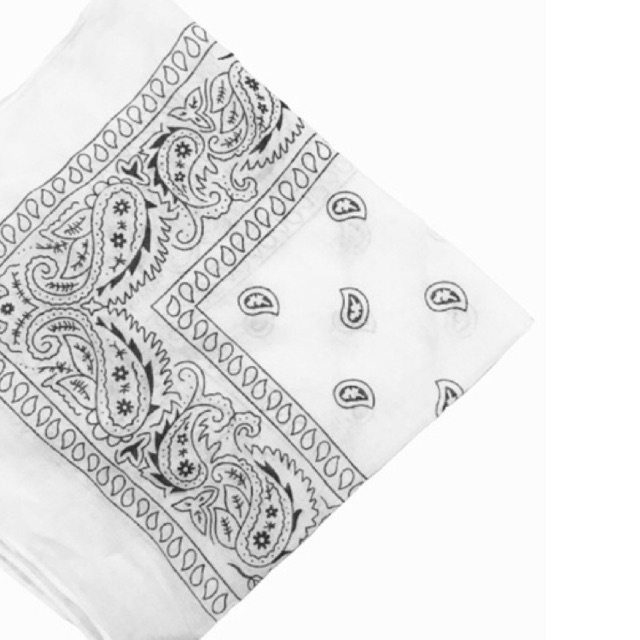 Slayer Bandana Kain Batik Putih