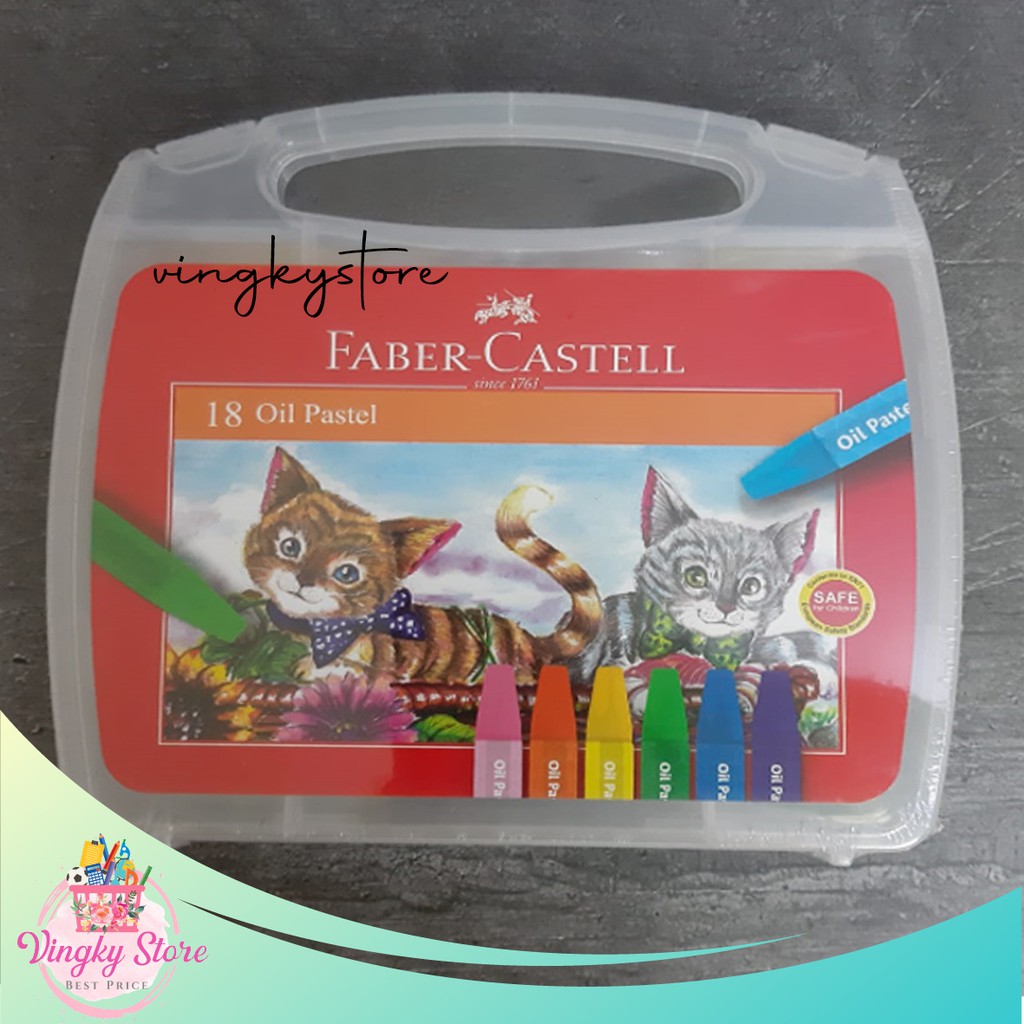 

Crayon 18 Warna Faber Castell Kucing