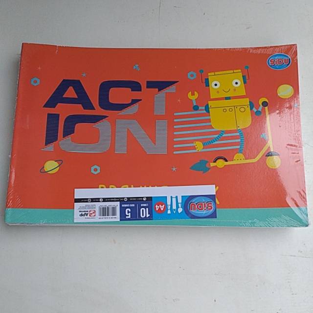 

Adn Buku Gambar Sidu a4 1 Pack isi 5 Buku Kertas Putih Tebal