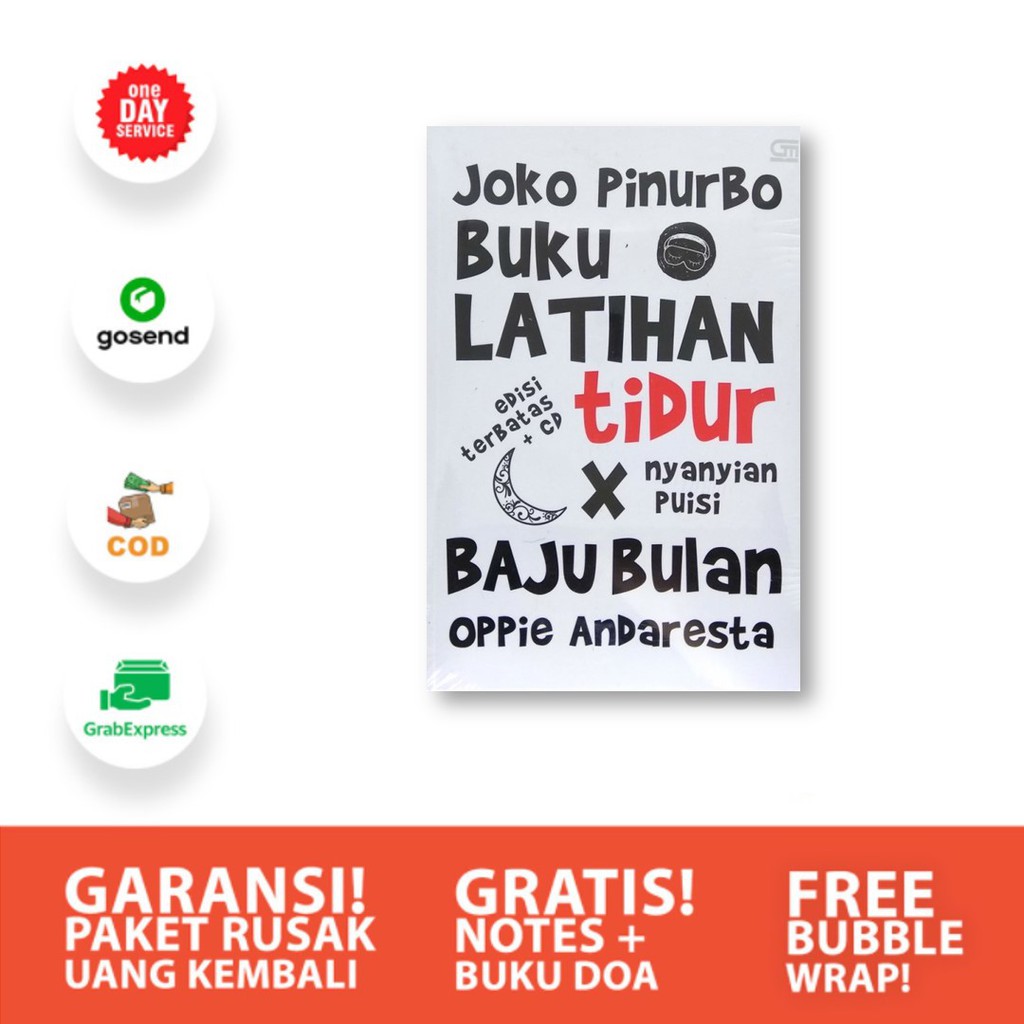 [Solusibuku Jakarta] Buku Latihan Tidur X Nyanyian Puisi Baju Bulan (Gramedia Pustaka Utama)