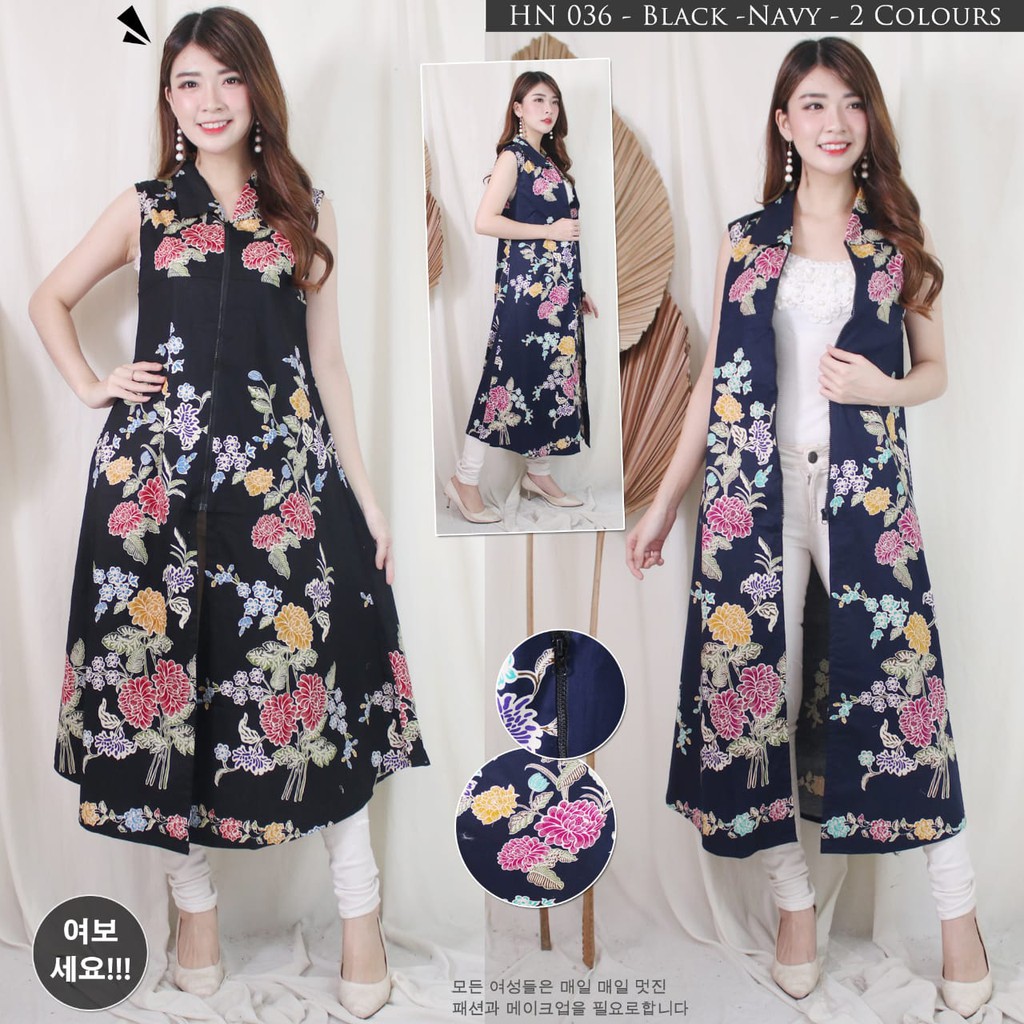 036HN Outer Panjang Batik