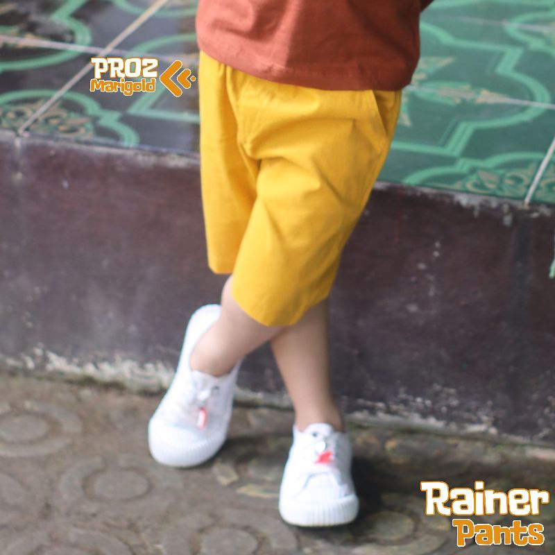 Nauree - Celana Rainer Bahan Katun Baby Kanvas Anak Laki-Laki Usia 1-6 tahun