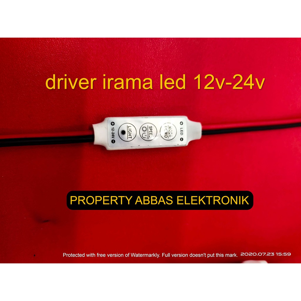 driver irama led variasi 12 volt 24 volt otomatis murah