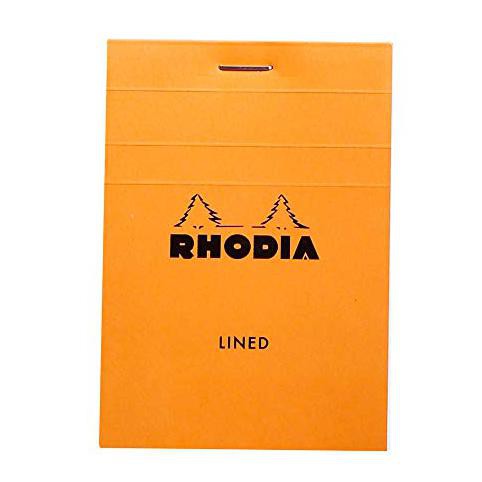 

Rhodia Classic Orange Notepad 2.9X 4.1 Lined Wildastore92