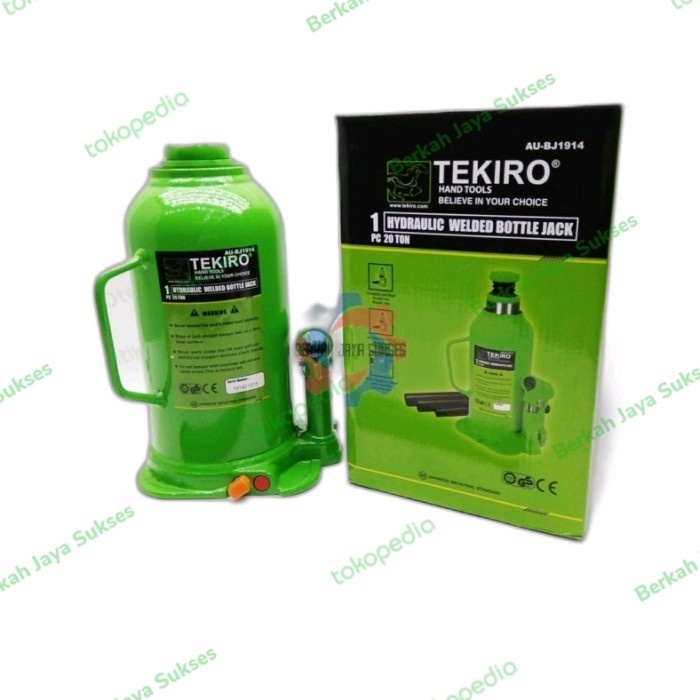TEKIRO DONGKRAK BOTOL 20 TON HYDRAULIC JACK 20 T DONGKRAK MOBIL 20TON