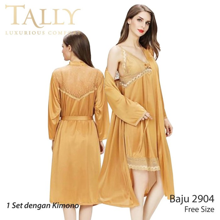 TALLY Bj 2904 Baju tidur Seksi lingerie Satin