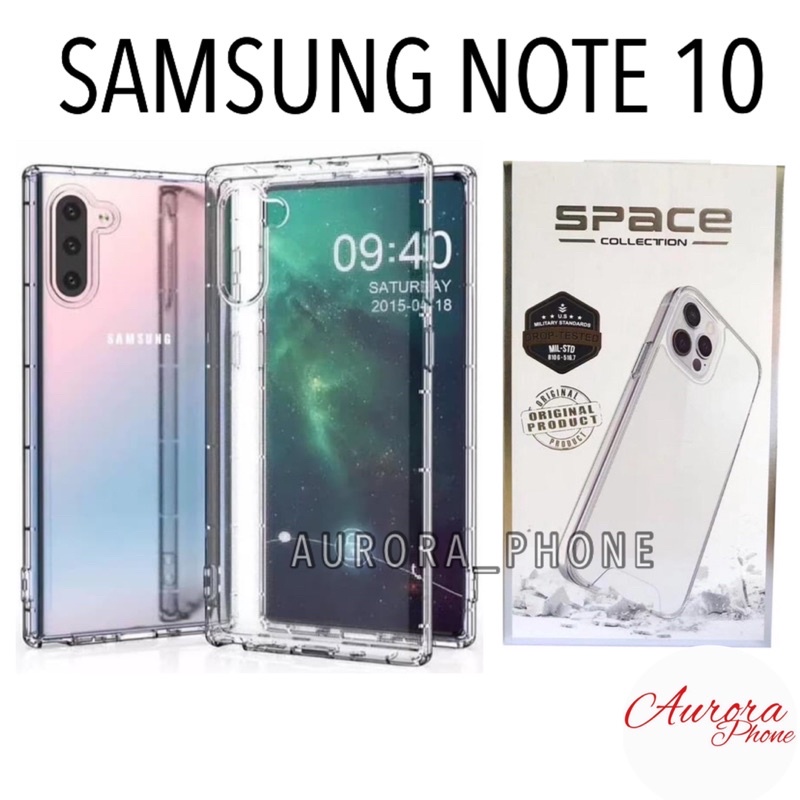 Samsung Note 10 IMPACT SPACE Military Drop Case Samsung Note 10 / Case Acrylic Samsung Note 10 / Cas