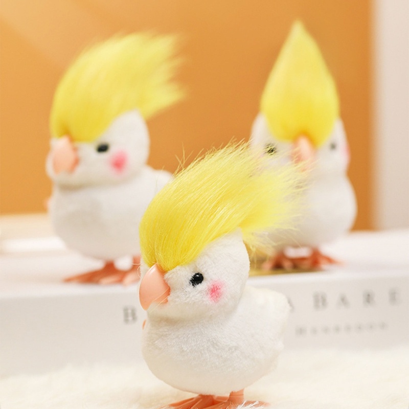 Mainan Burung Beo Melompat Model Putar Untuk Hadiah Ulang Tahun