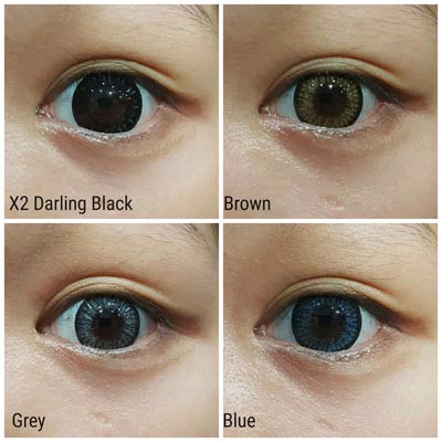 [FREE KOTAK] SOFTLENS DARLING NORMAL BIG EYES 16MM BY X2 EXOTICON