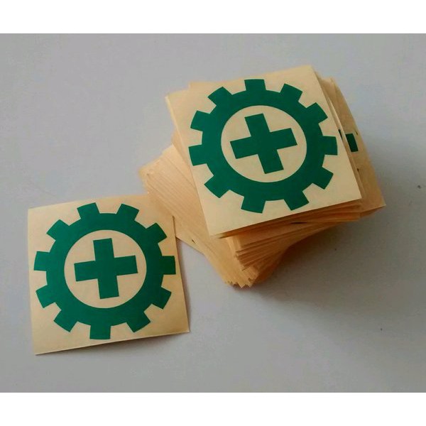 

stiker k3 | stiker keselamatan kerja | safety first | stiker helm k3| stiker utamakan keselamatan