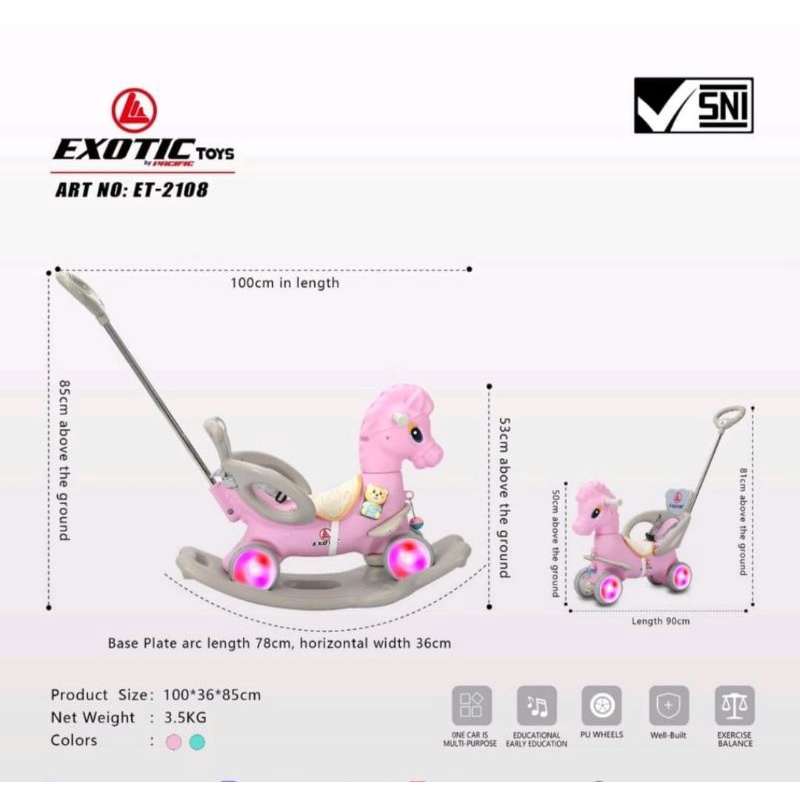 Exotic rocking horse ride on( ET-2108) ,(ET2110) giraffe/ kuda kudaan