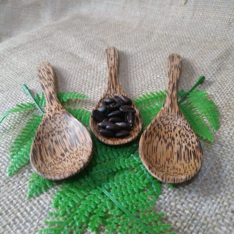Sendok Ruyung Kelapa Centong Kayu Ruyung Kelapa Kuat Tahan Lama