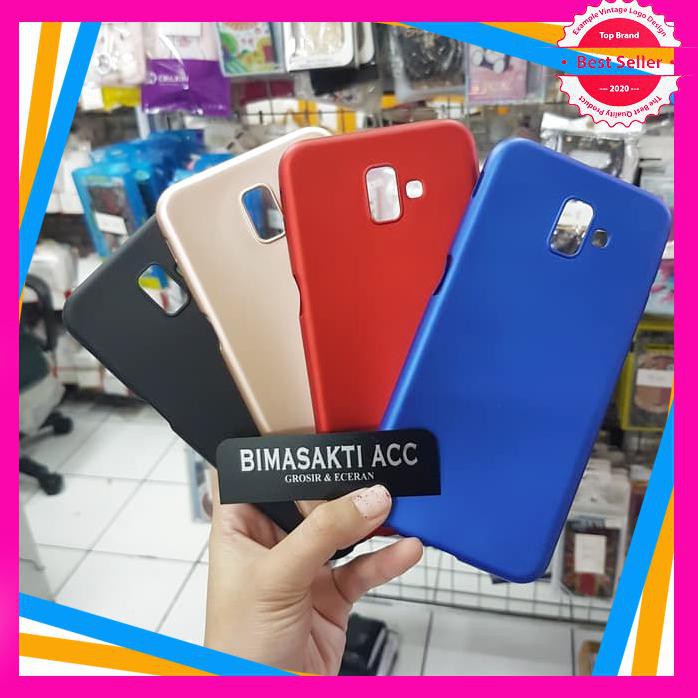 CASING HP SAMSUNG GALAXY J6 PLUS CASE SOFT ANTI JAMUR