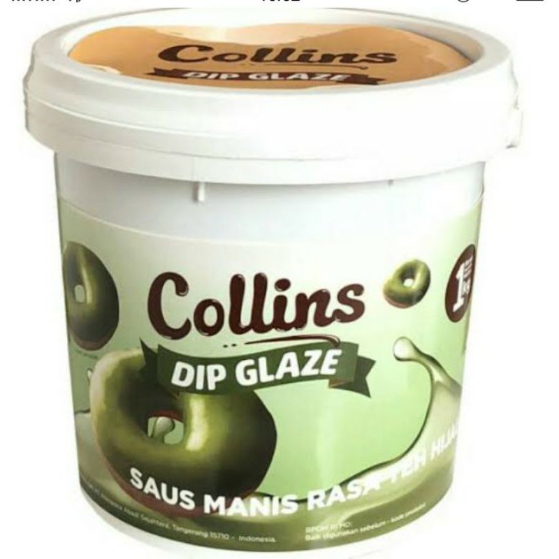

collins dip glaze green tea