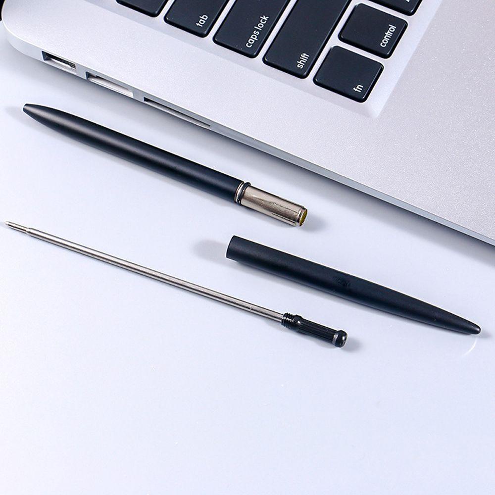 [Elegan] Ball Pen Berputar Untuk Perlengkapan Menulis Sekolah Alat Tulis Kantor Pena Logam Kualitas Top Press Style Bolpen Ballpoint