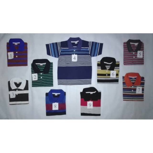 Kaos Salur Kerah Anak ( L )