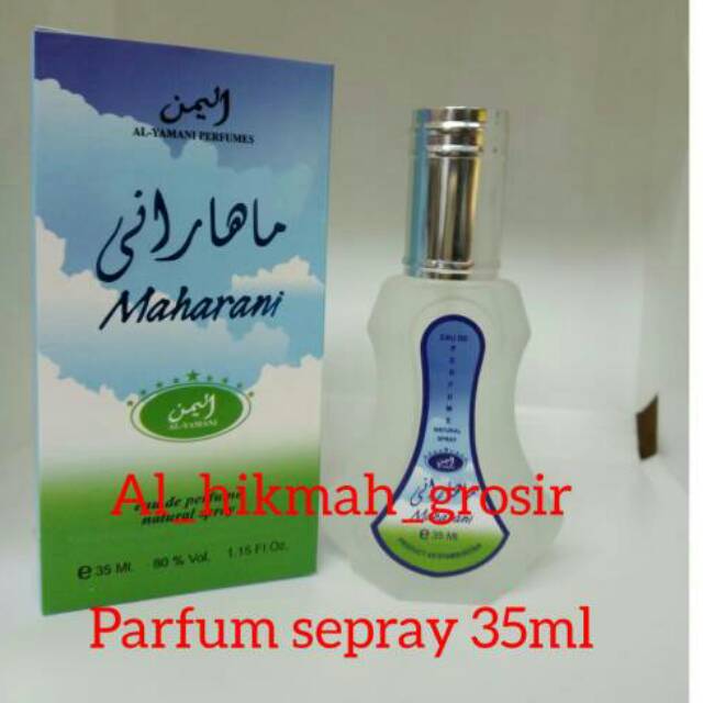 Parfum  35ml aroma MAHARANI merk al yamani